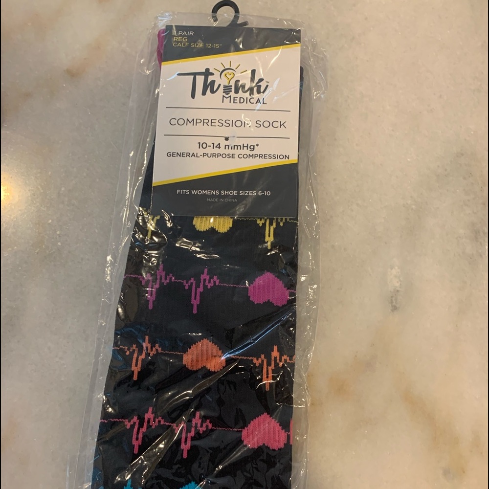 Nursing compression socks